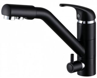 Смеситель для кухни Paulmark Hessen He213017-401 антрацит